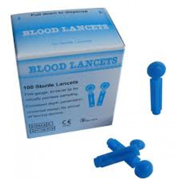 Blood Lancets (100 Sterile) - DIS BEAUTY PRODUCT - 70728 | beautymarts.com