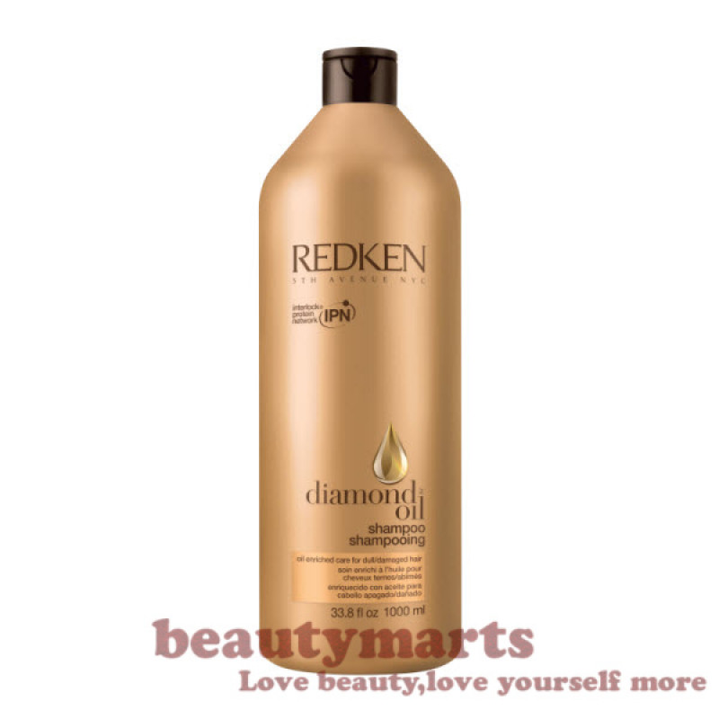 Redken Diamond Oil Shampoo 1000ml For Dry Damage Hair